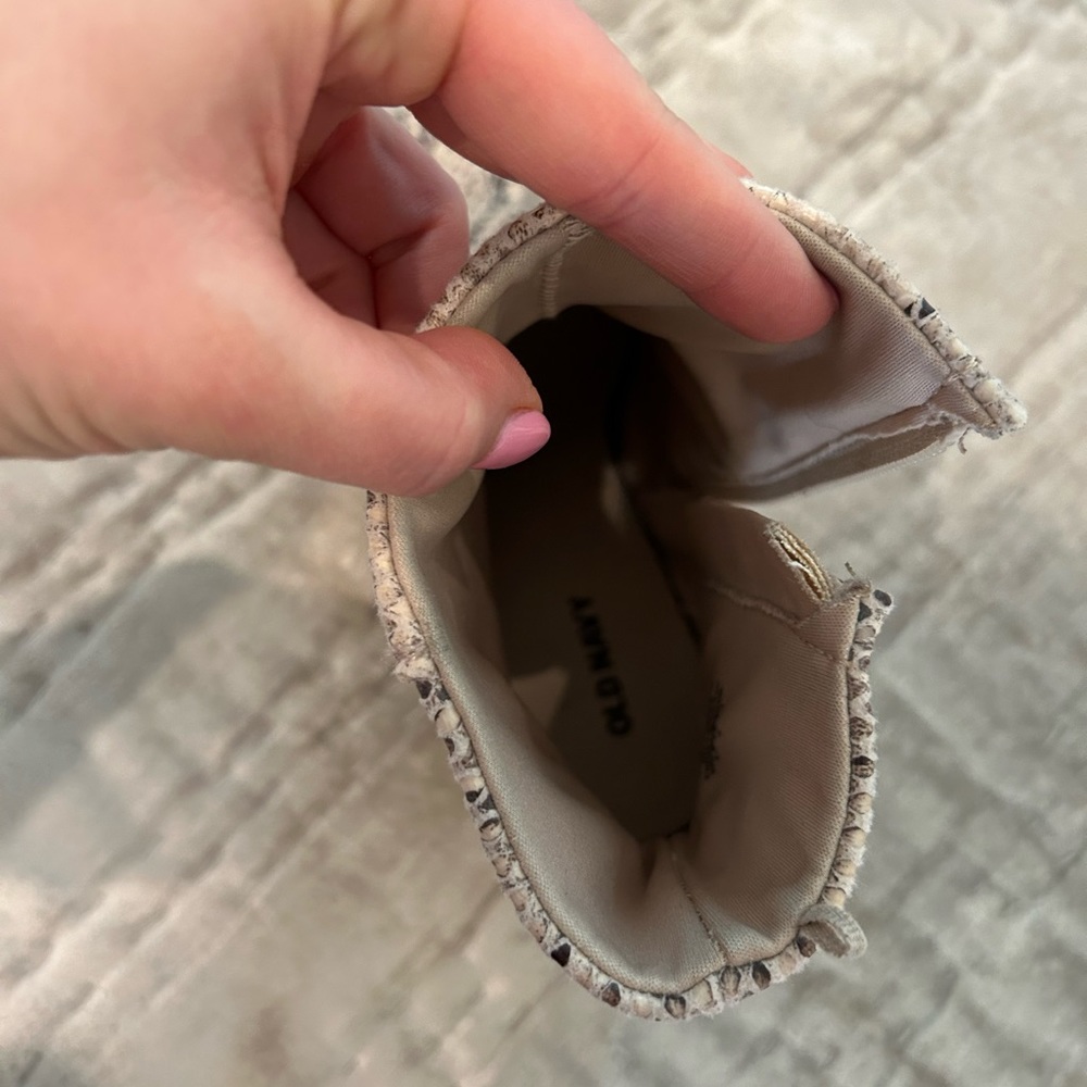 Snakeskin Booties - Picture 3 of 3